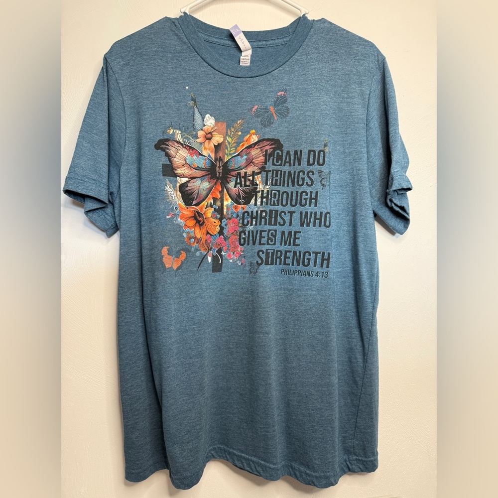 Love in Faith tshirt, women’s